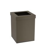 Καλάθι Γραφείου / Δωματίου 12 Lit – Matt Light Bronze, Pam & Co, W20 x D20 x H30 (cm), 202030-963