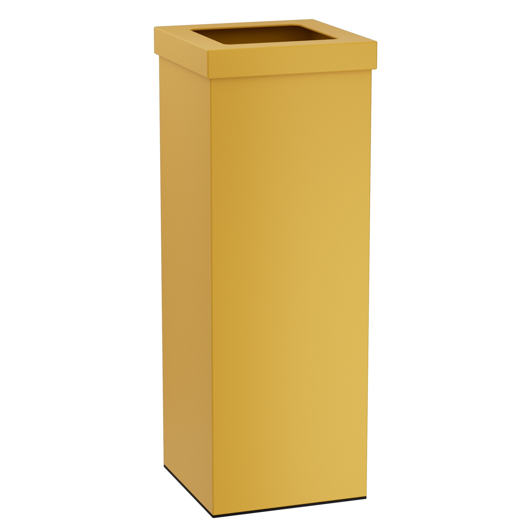 202060-603 Καλάθι Γραφείου / Δωματίου 30 Lit – Matt Yellow, Pam & Co, W20 x D20 x H60 (cm), 202060-603 - Image 1