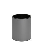 Καλάθι Γραφείου / Δωματίου 6Lit – Ματ Γκρι, Pam & Co, Ø20 x H24(cm), 2024-163