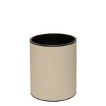 Καλάθι Γραφείου / Δωματίου 6Lit – Ματ Ivory, Pam & Co, Ø20 x H24(cm), 2024-703