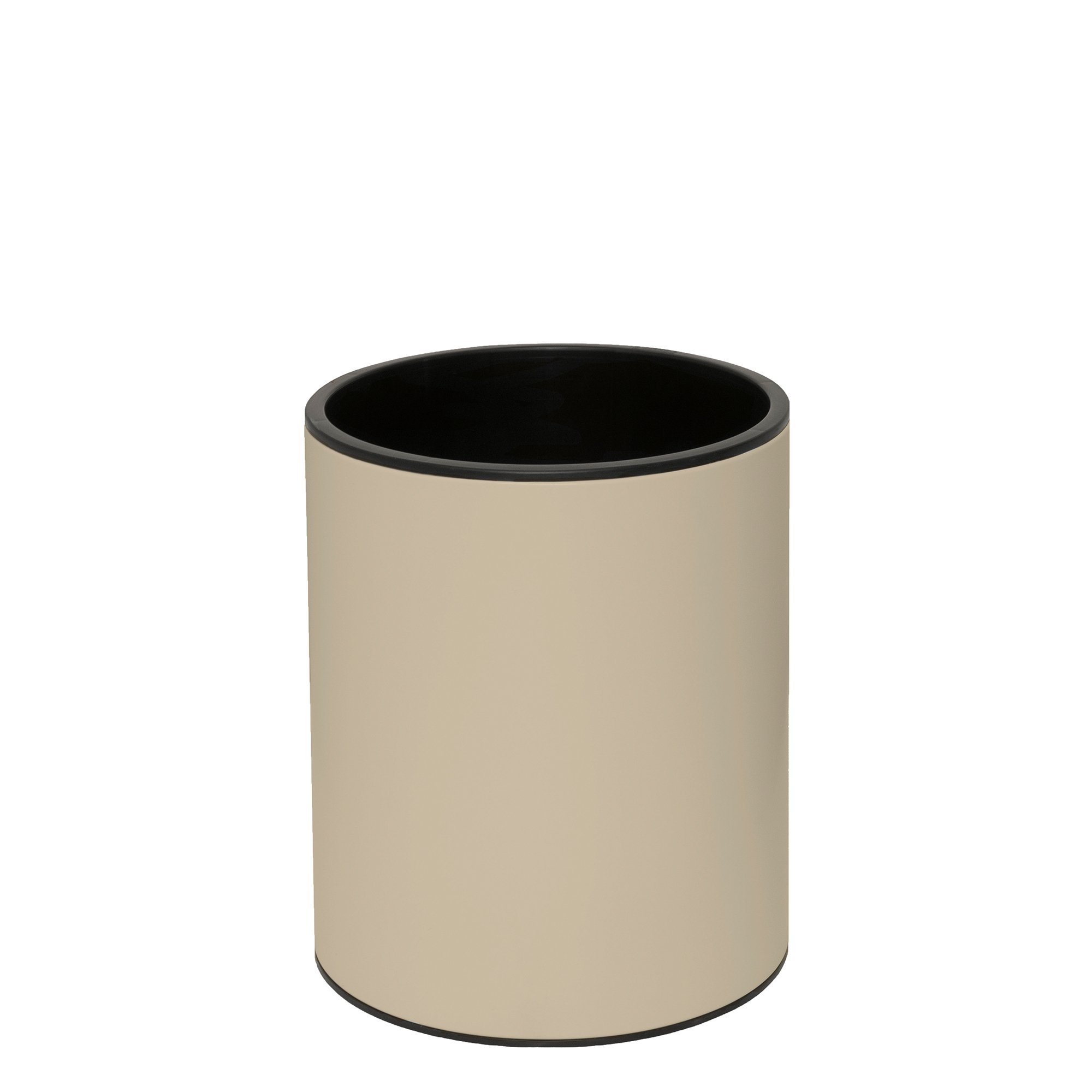 2024-703 Καλάθι Γραφείου / Δωματίου 6Lit – Ματ Ivory, Pam & Co, Ø20 x H24(cm), 2024-703 - Image 1