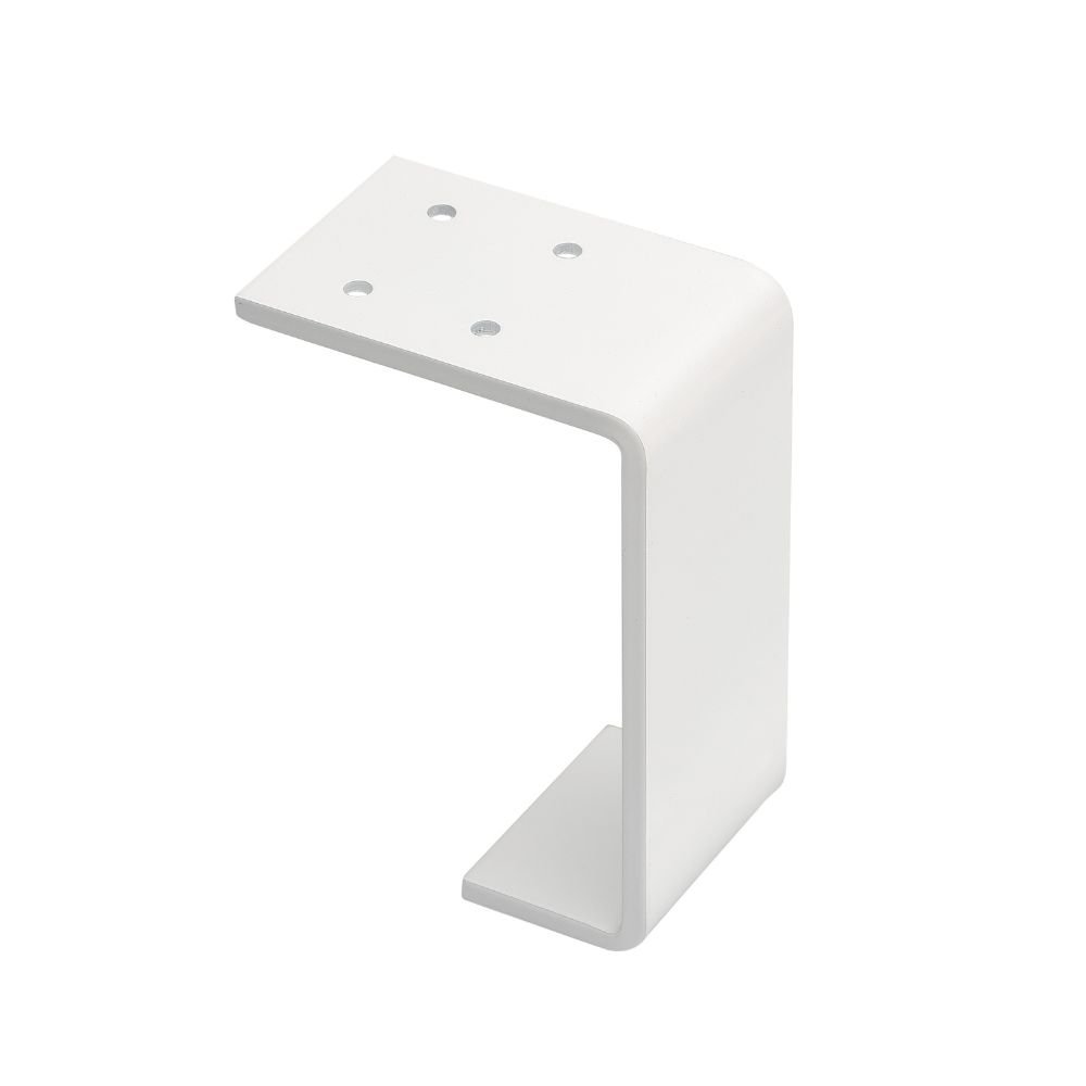 xr:d:DAFAS8BS2_k:1559,j:5975554503659375421,t:23092209 Roline 203 Πόδι Επίπλου από Χάλυβα Λευκό 70x100mm - Image 1