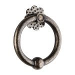 Ρόπτρο εξώπορτας Νίκελ Αντικέ Ζωγομετάλ 205