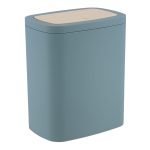 Κάδος 5 λίτρα  abs με παλλόμενο καπάκι ορθογώνιος