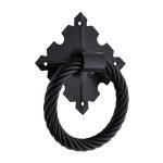 Ρόπτρο εξώπορτας Μαύρο Ζωγομετάλ 207