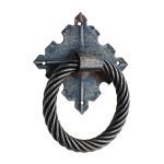 Ρόπτρο εξώπορτας Νίκελ Αντικέ Ζωγομετάλ 207