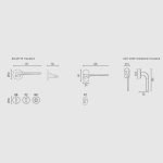 Πόμολα Πόρτας Με Ροζέτα Μάυρο Ζωγομετάλ 2081 - Image 2