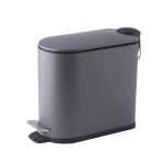 Σετ καλάθι μπάνιου 5 λίτρα soft close και πιγκάλ γκρί (2086-2087 )