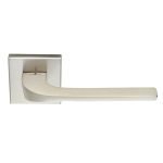 Πόμολα Πόρτας Με Ροζέτα Νίκελ Ματ Ζωγομετάλ 2086 - Image 2