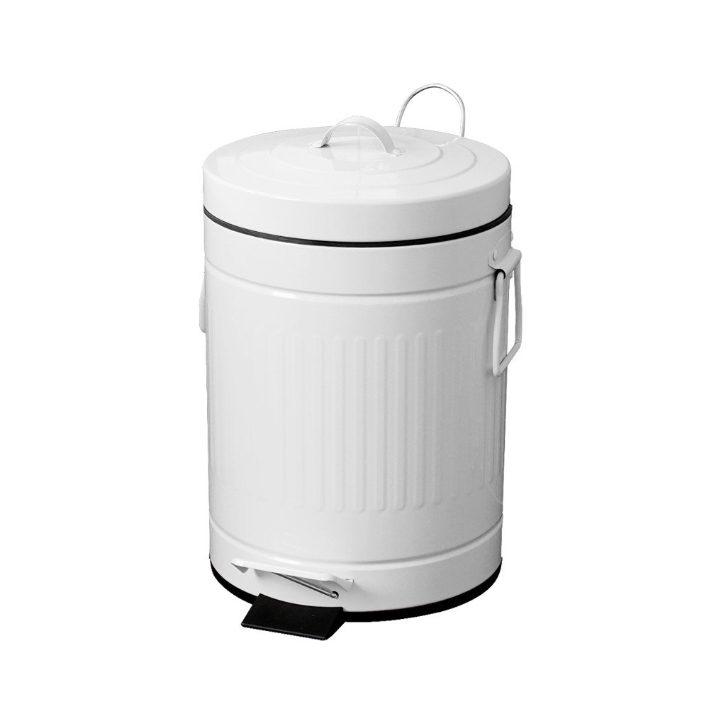 2110-final Κάδος 5 lt soft close λευκός - Image 1