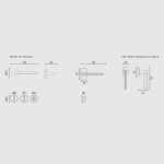 Πόμολα Πόρτας Με Ροζέτα Λευκό Ζωγομετάλ 2110 - Image 2