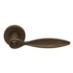 Πόμολα Πόρτας Με Ροζέτα Μπρονζέ Ματ Ζωγομετάλ 2121