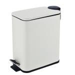 Κάδος μεταλλικός παραλληλόγραμμος soft close 5lt. μπέζ