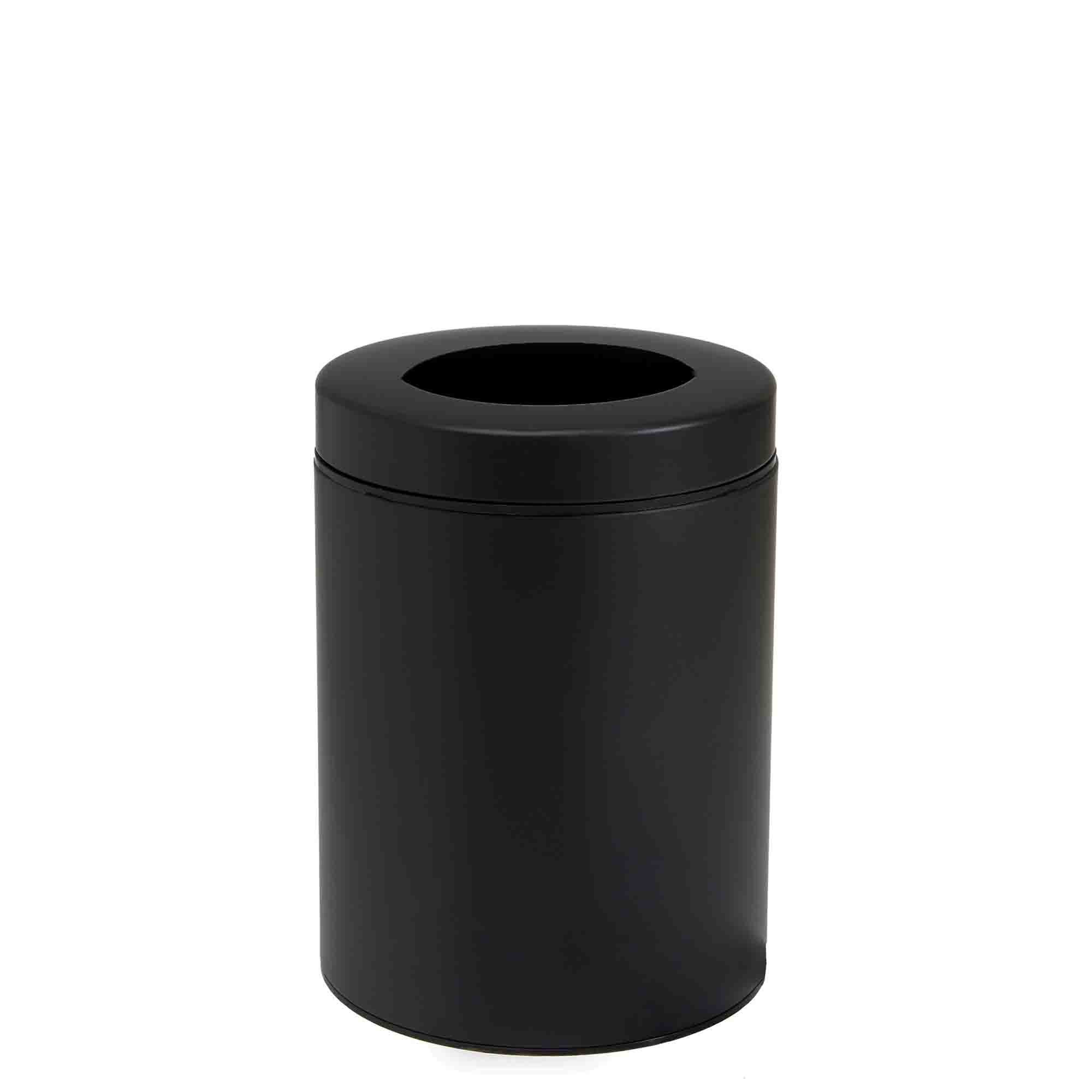 2128-403b Καλάθι Γραφείου / Δωματίου 5 Lit – Μαύρο Ματ, Pam & Co, Ø21 x H28(cm), 2128-403 - Image 1