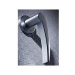 Πόμολα Πόρτας Με Ροζέτα Χρώμιο Ματ Ζωγομετάλ 2131