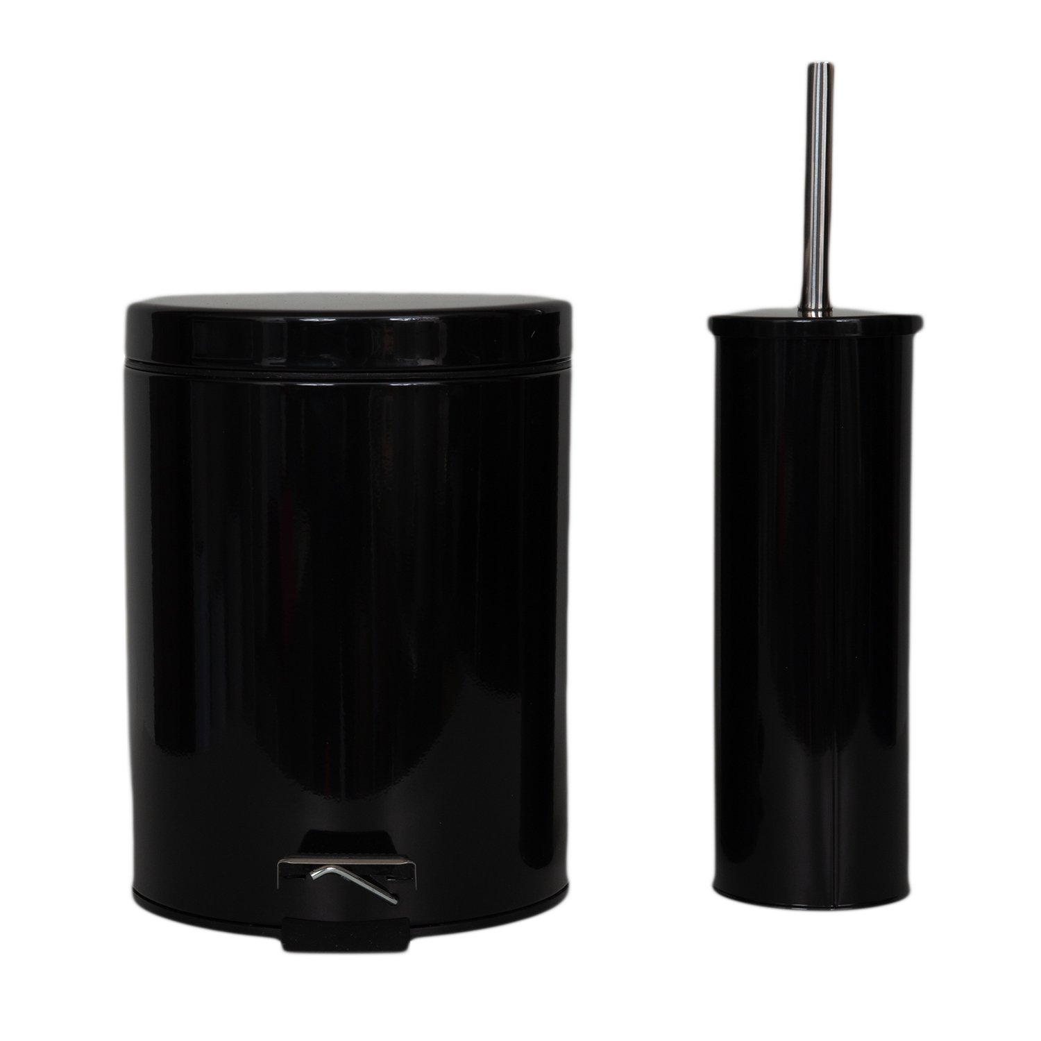 2131-2132-BLACK Σετ Κάδος 5 lt - Πιγκάλ μαύρο - Image 1