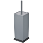 Πιγκάλ μεταλλικό τετράγωνο inox  γυαλιστερό με εσωτερικό πλαστικό.