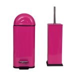 Σετ Κάδος 5 lt παραλληλόγραμμος - Πιγκάλ fuchsia