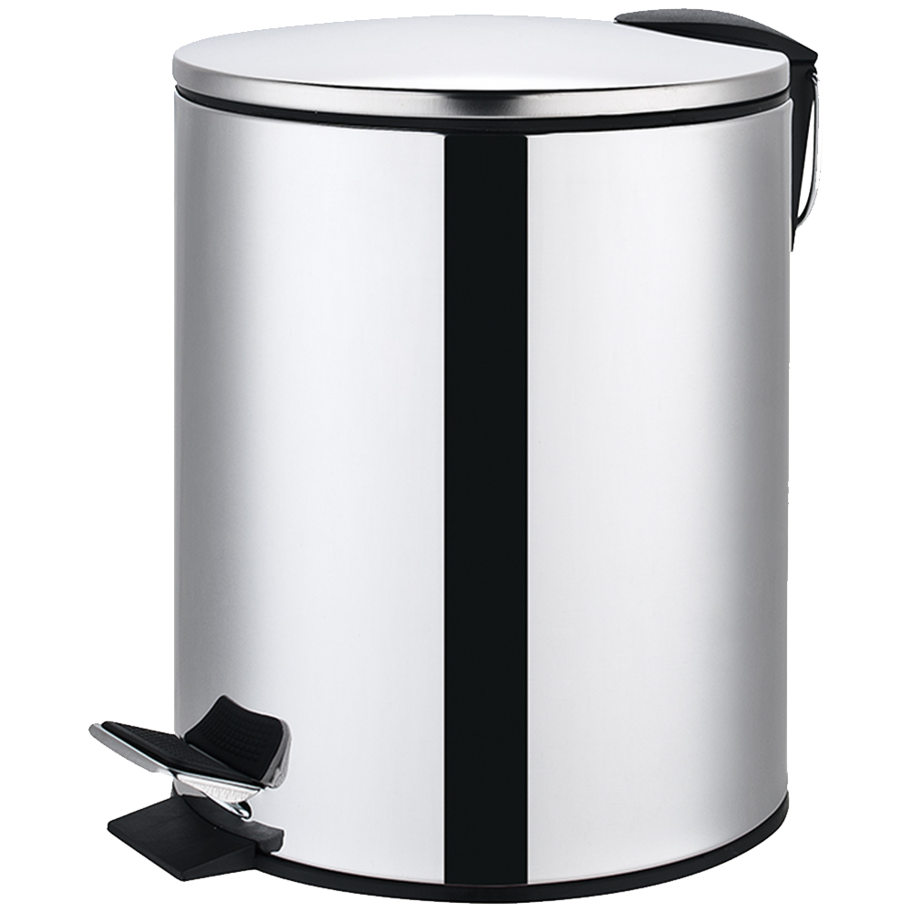 2144MAT-Αντίγραφο Καλάθι 5 λίτρων inox γυαλιστερό - Image 1