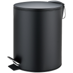 Καλάθι μπάνιου 5 λίτρα μαύρο μάτ.