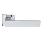 Πόμολα Πόρτας Με Ροζέτα Χρώμιο Ζωγομετάλ 2146 - Image 2