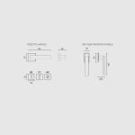 Πόμολα Πόρτας Με Ροζέτα Χρώμιο Ζωγομετάλ 2146 - Image 4