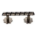 Λαβές Εξώπορτας Ζωγομετάλ Νίκελ Αντικέ 214