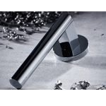 Πόμολα Πόρτας Με Ροζέτα Χρώμιο Ζωγομετάλ 2181