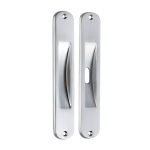 Χούφτες για συρόμενες πόρτες Ζωγομετάλ Χρώμιο Ματ 219