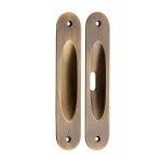 Χούφτες για συρόμενες πόρτες Ζωγομετάλ Μπρονζέ 220