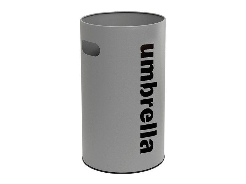 22163-Ομπρελοθήκη-γκρι-ματ Ομπρελοθήκη “Umbrella” – Γκρι Ματ, Pam & Co, Ø25xH44(cm), 22-163 - Image 1