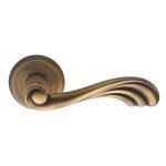 Πόμολα Πόρτας Με Ροζέτα Μπρονζέ Ζωγομετάλ 221 - Image 2