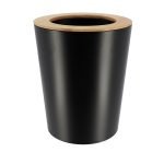 Κάδος μεταλλικός 5 λίτρα με bamboo