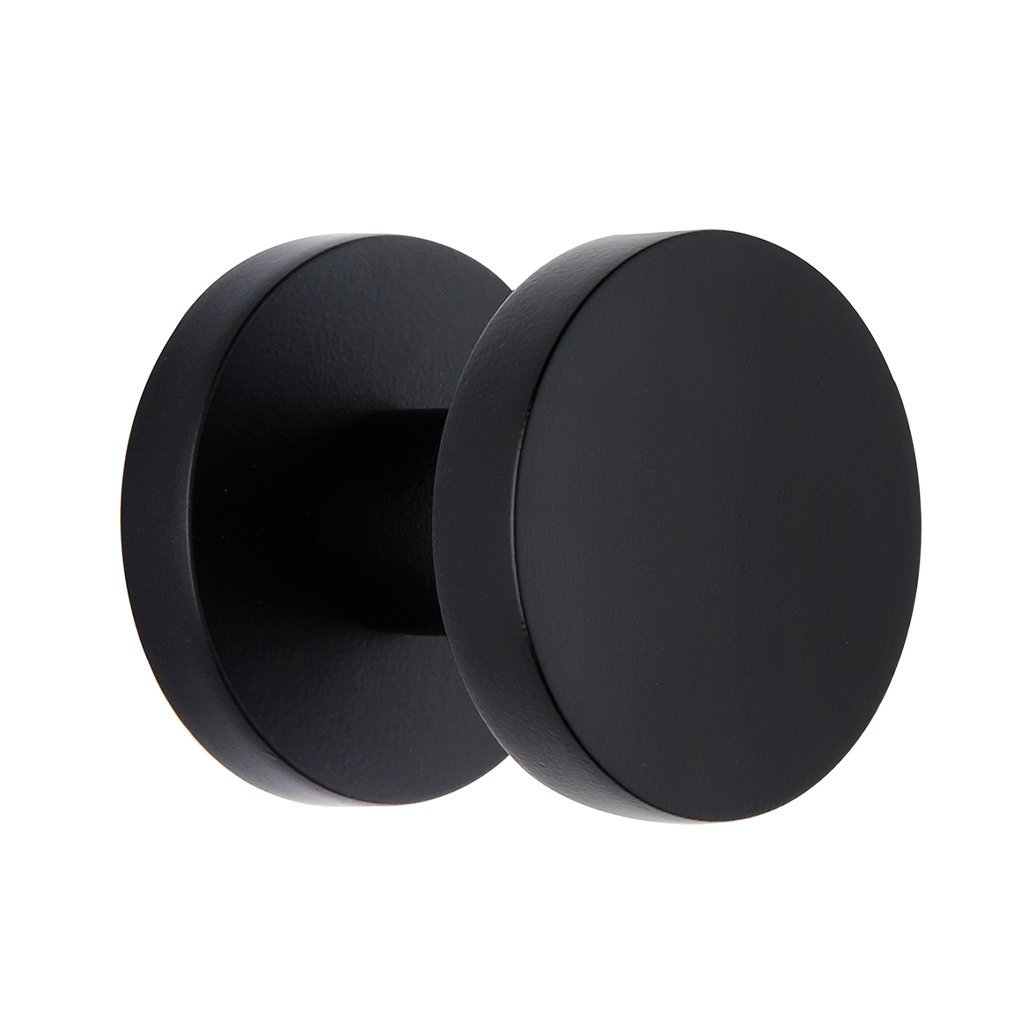 2241bl Πόμολα Πόρτας Mε Ροζέτα Μαύρο Ζωγομετάλ 2241 - Image 1