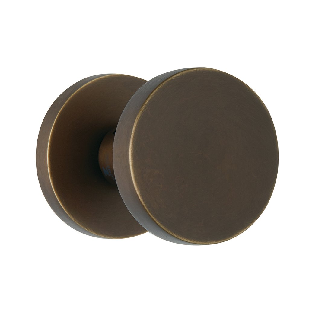 2241brm Πόμολα Πόρτας Mε Ροζέτα Μπρονζέ Ματ Ζωγομετάλ 2241 - Image 1