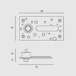 Κουδούνι Ζωγομετάλ Μάυρο 225 - Image 2