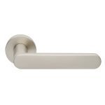 Πόμολα Πόρτας Με Ροζέτα Νίκελ Ματ Ζωγομετάλ 2261 - Image 2