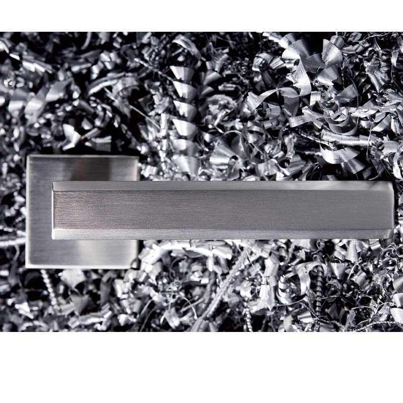 2276 Πόμολα Πόρτας Με Ροζέτα Χρώμιο Ζωγομετάλ 2276 - Image 1