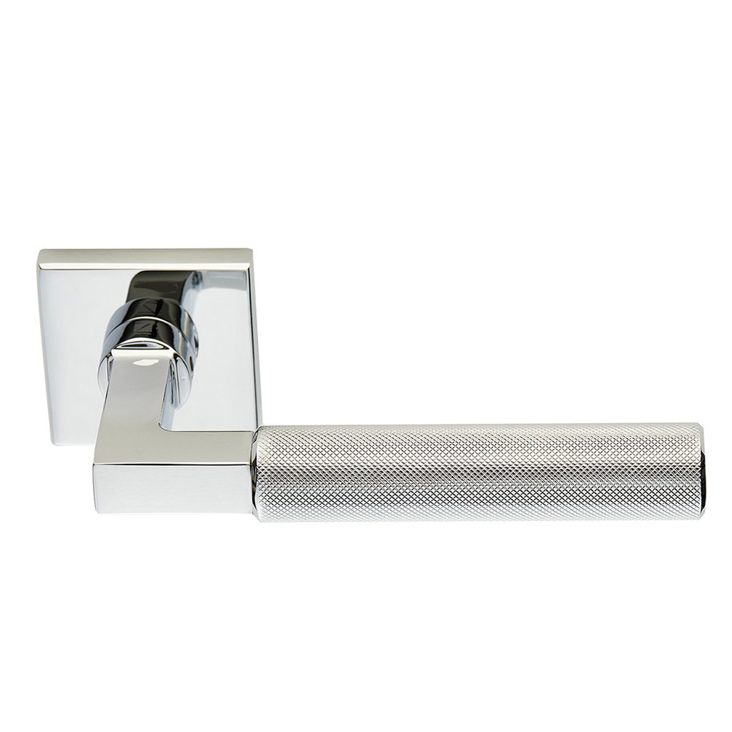 2282ch Πόμολα Πόρτας Με Ροζέτα Χρώμιο Ζωγομετάλ 2282 - Image 1