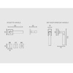 Πόμολα Πόρτας Με Ροζέτα Μαύρο/Ξύλο Ελιάς Ζωγομετάλ 2284 - Image 3