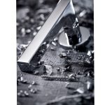 Πόμολα Πόρτας Με Ροζέτα Χρώμιο Ζωγομετάλ 2291