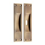 Χούφτες για συρόμενες πόρτες Ζωγομετάλ Μπρονζέ 230