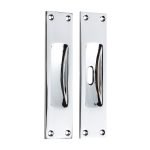 Χούφτες για συρόμενες πόρτες Ζωγομετάλ Χρώμιο 230