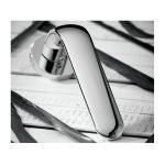 Πόμολα Πόρτας Με Ροζέτα Χρώμιο Ζωγομετάλ 2311