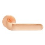 Πόμολα Πόρτας Με Ροζέτα Χαλκός Ματ Ζωγομετάλ 2311