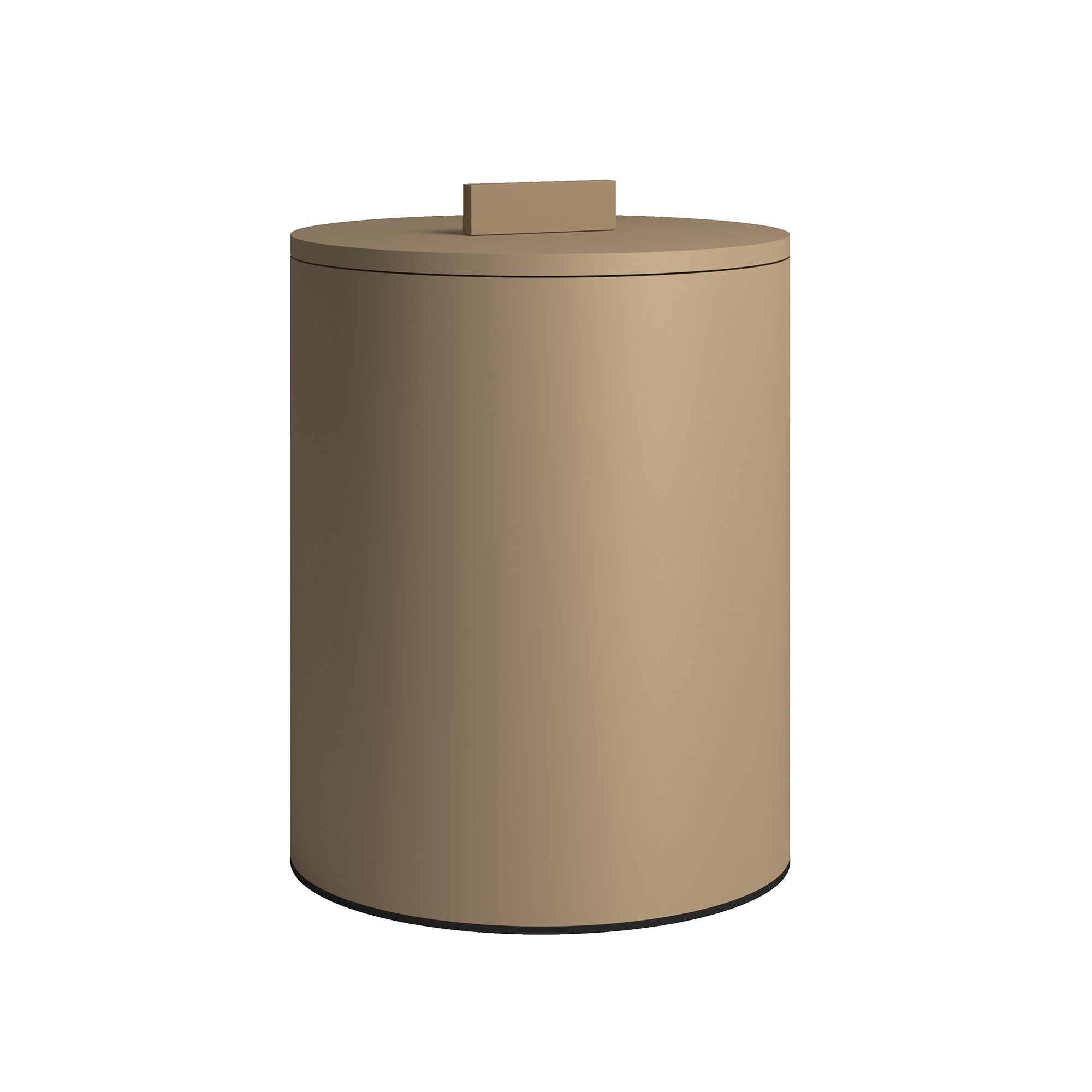 2326-103 Κάδος Απορριμμάτων Πάγκου 6 Lit – Matt Beige, Pam & Co, Ø20 x H25 (cm), 2326-103 - Image 1