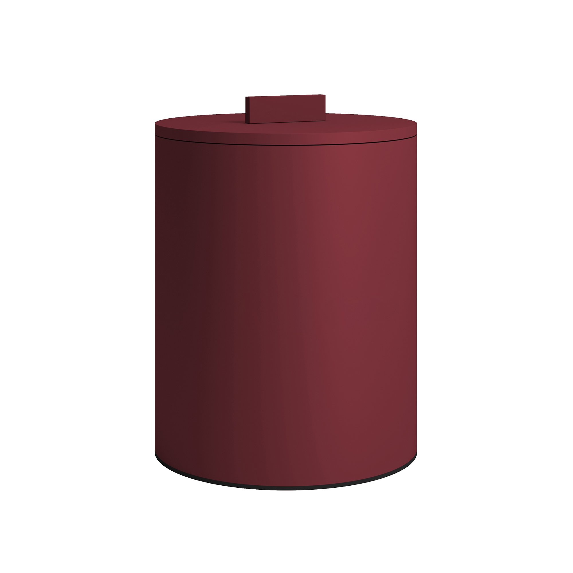 2326-153 Κάδος Απορριμμάτων Πάγκου 6 Lit – Matt Bordeaux, Pam & Co, Ø20 x H25 (cm), 2326-153 - Image 1