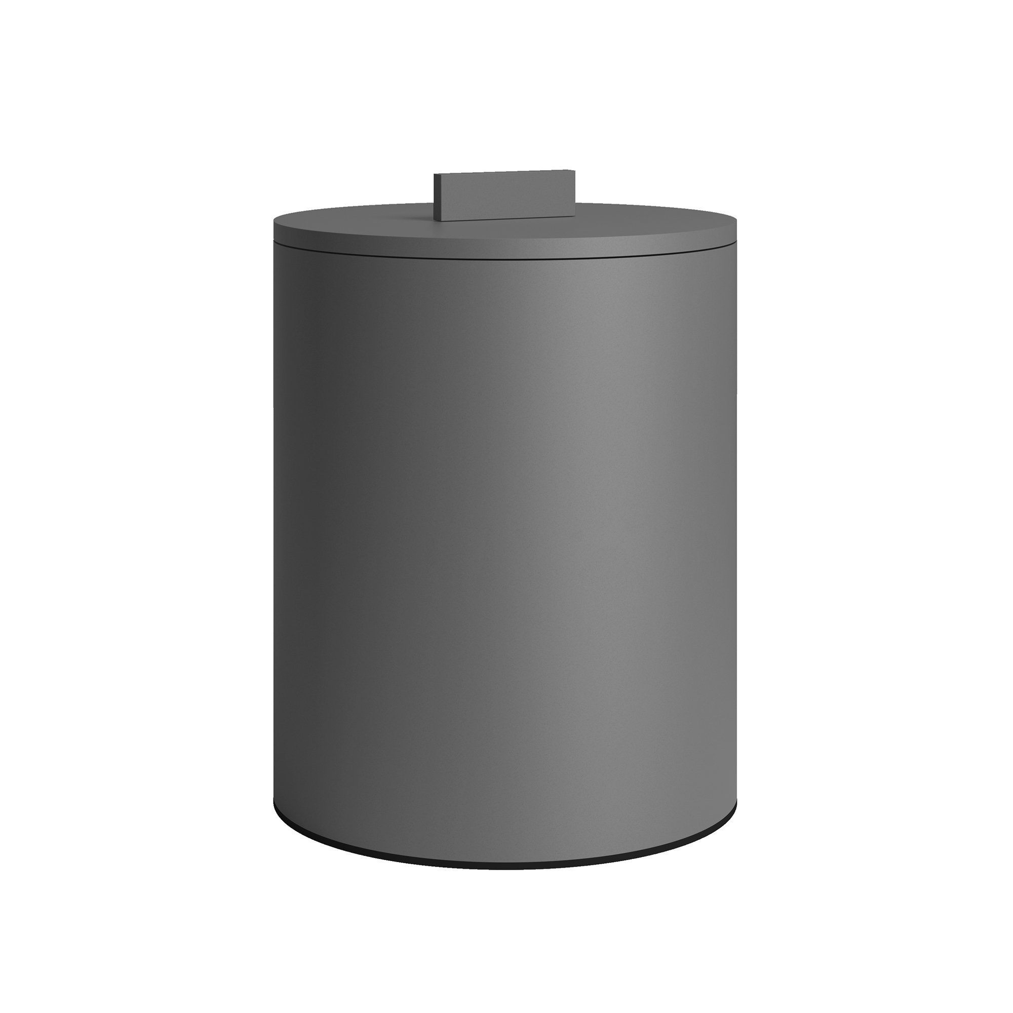 2326-163 Κάδος Απορριμμάτων Πάγκου 6 Lit – Matt Concrete Grey, Pam & Co, Ø20 x H25 (cm), 2326-163 - Image 1