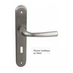 Πόμολο Εσώθυρας Με Πλάκα Ζωγομετάλ 2361