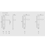 Πόμολα Πόρτας Με Ροζέτα Λευκό Ζωγομετάλ 2361 - Image 3